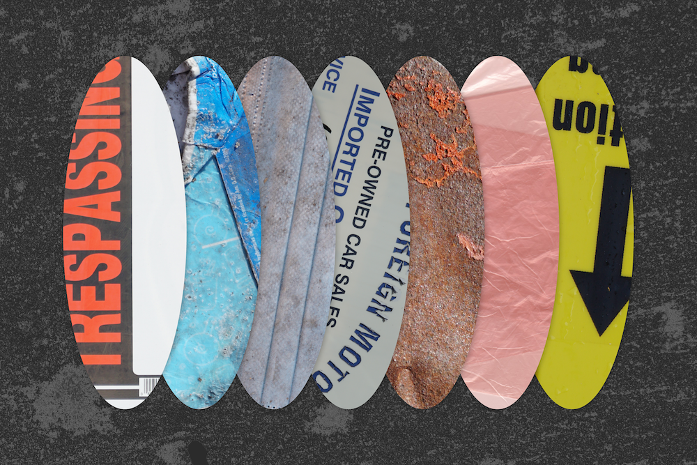 Stationery design of letterhead and business cards for the company Anders on top of a blurred photo of a house interior.